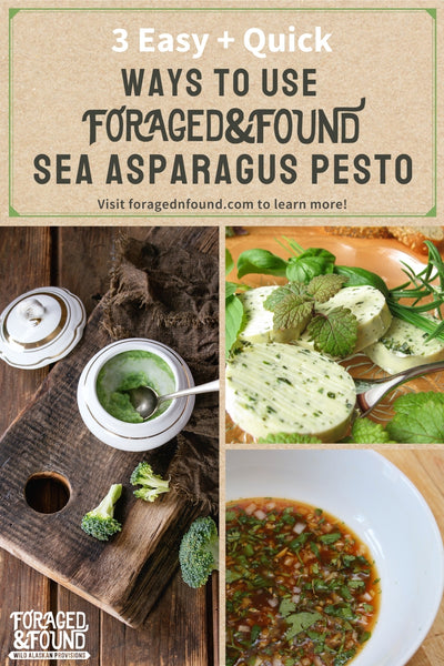Recipe: 3 Easy Ways to Use Foraged & Found Sea Asparagus Pesto