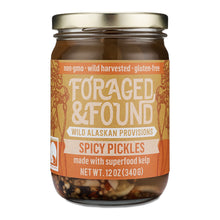 Load image into Gallery viewer, Spicy Kelp Pickles - Foraged & Found