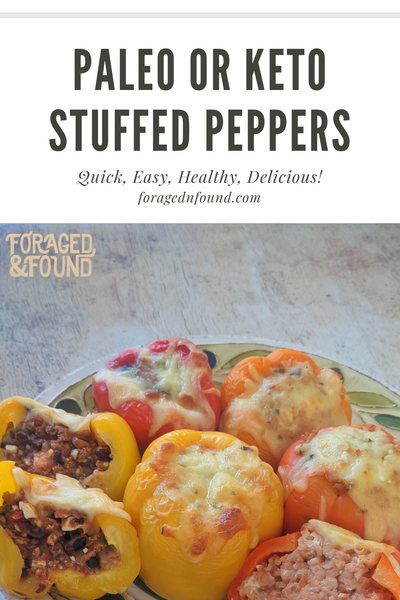 Recipe: Paleo or Keto Stuffed Peppers