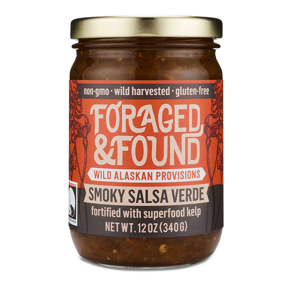 Smoky Kelp Salsa Verde | Foraged & Found | Wild Alaskan Provisions